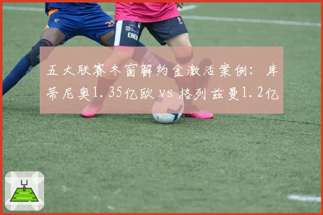 五大联赛冬窗解约金激活案例：库蒂尼奥1.35亿欧 vs 格列兹曼1.2亿，巴萨冤大头TOP2