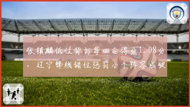 张镇麟低位背打每回合得分1.08分，辽宁锋线错位惩罚小个阵容成破局利器
